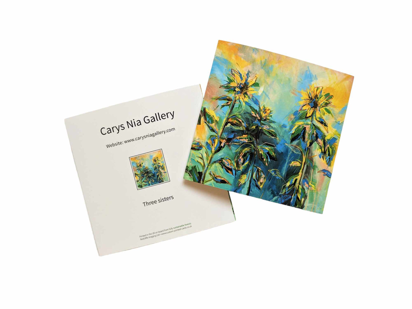Greetings card - Three sisters