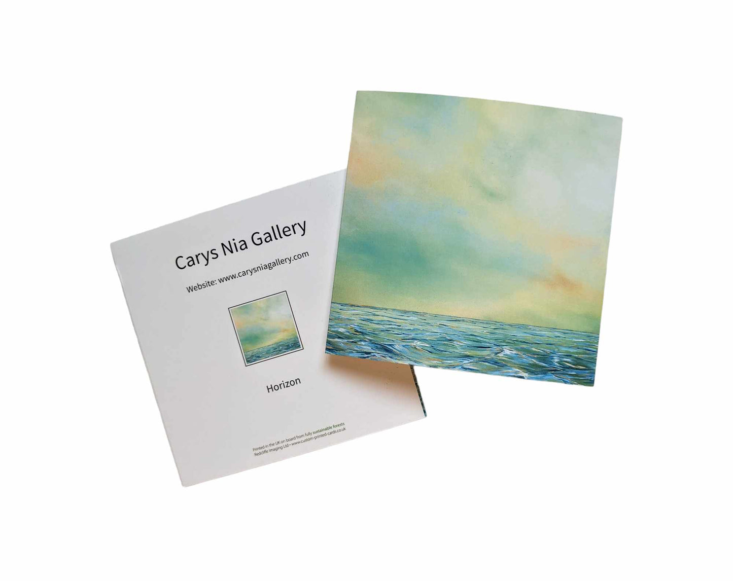 Greetings card - Horizon