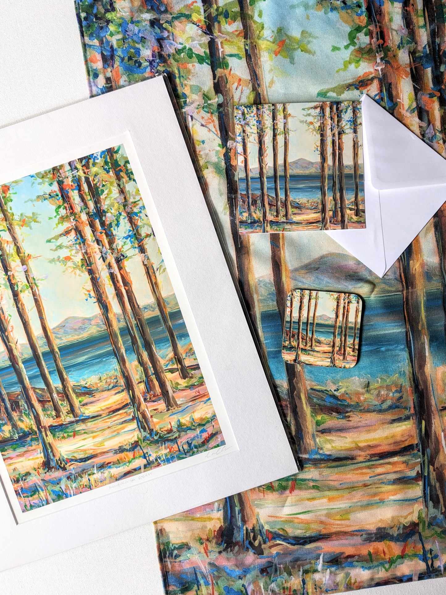 Print - Newborough forest (Anglesey)