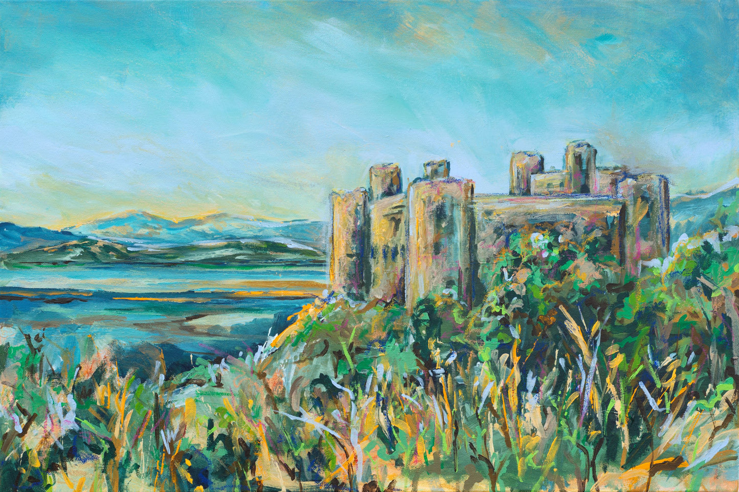 Print - Castell Harlech