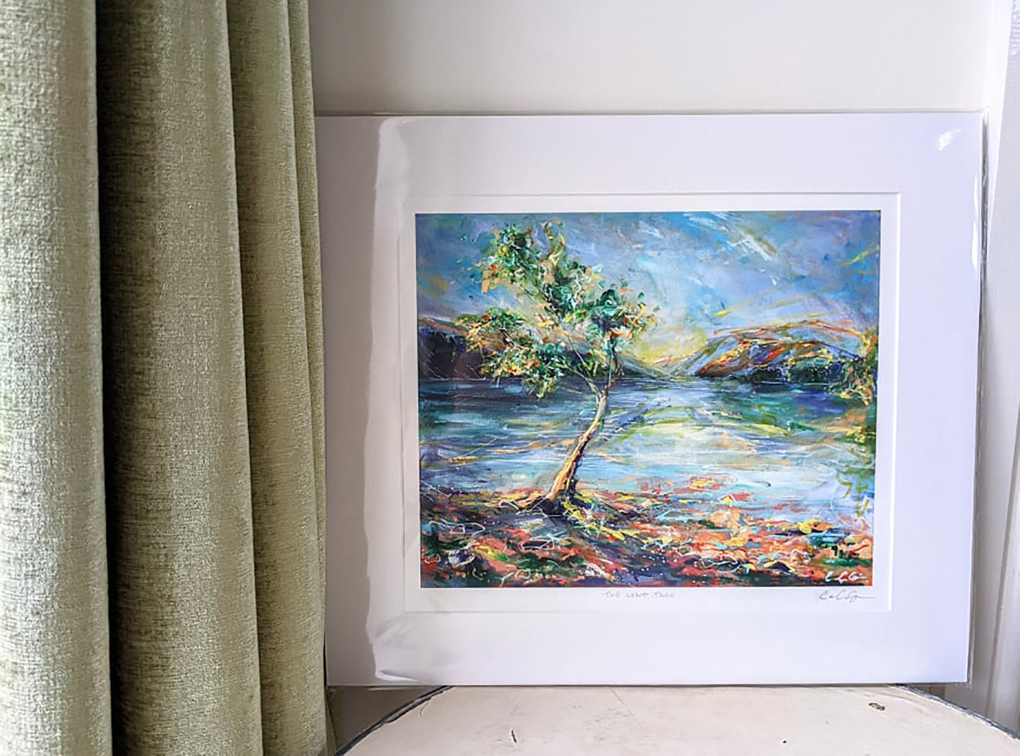 Print - Lone tree