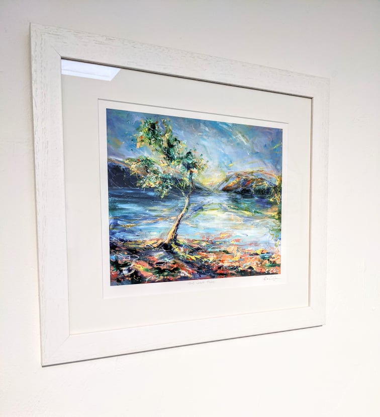 Print - Lone tree