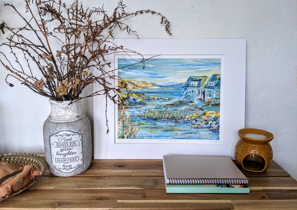 Print - Abersoch harbour