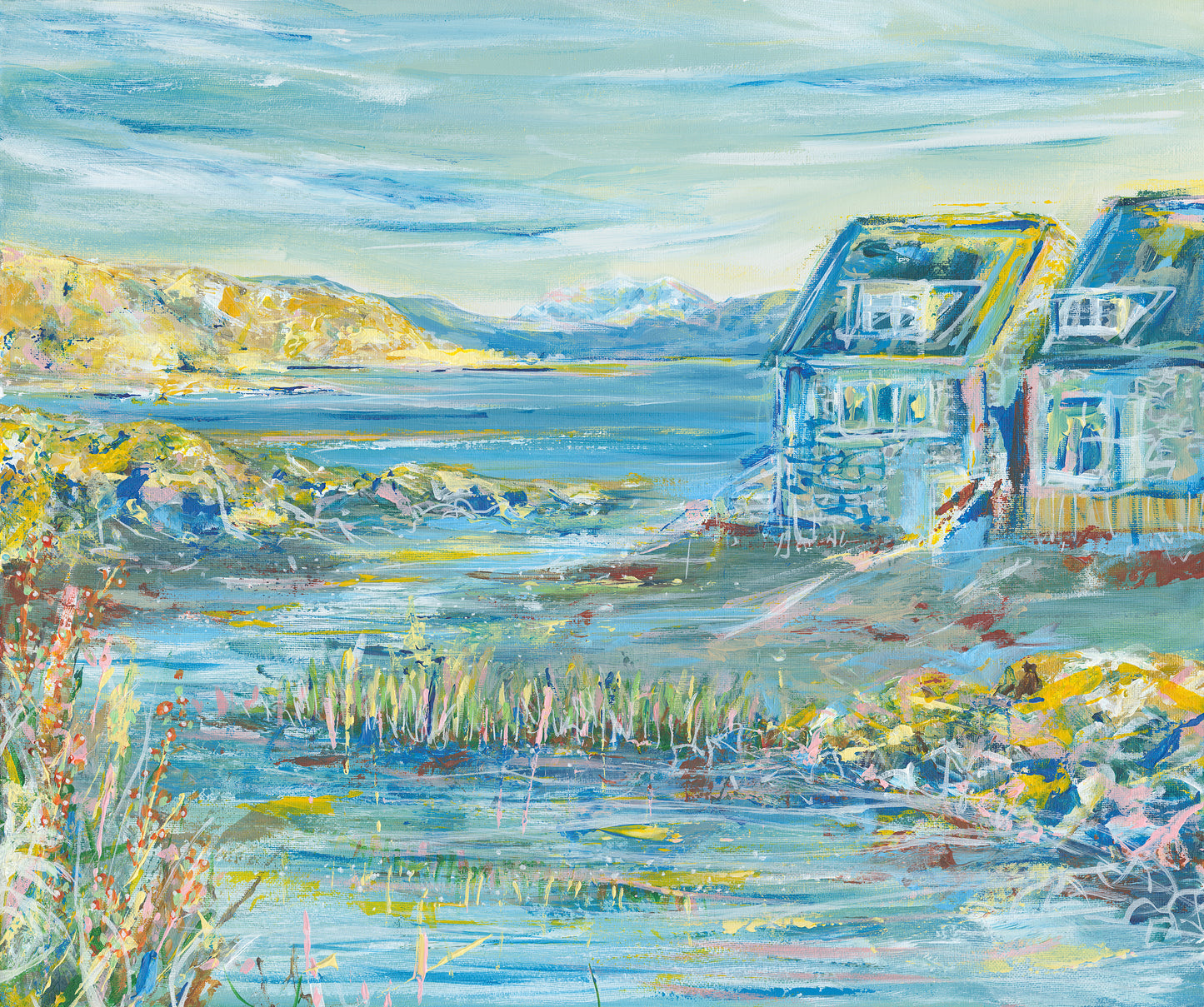 Print - Abersoch harbour