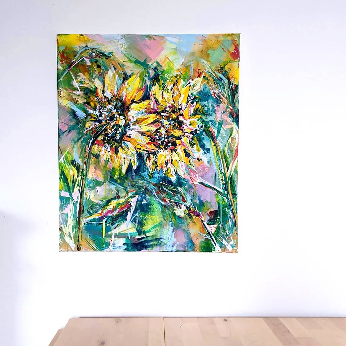 Original - A couple of sunflowers