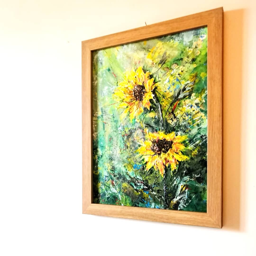 Original - Two sunflowers