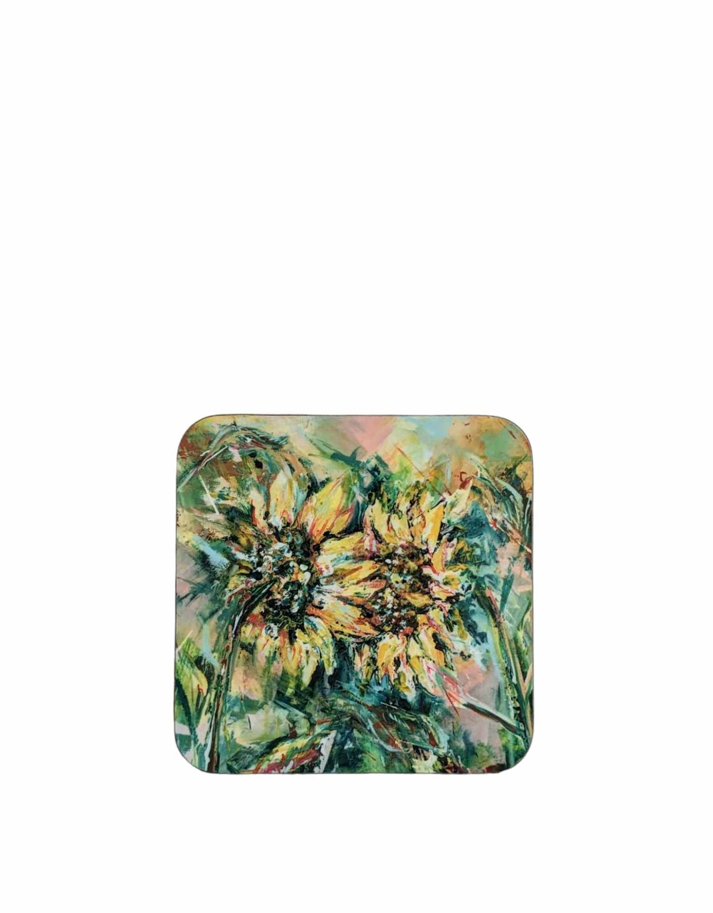 Coaster - A couple of sunflowers