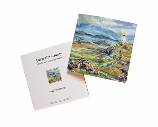 Greetings card - Ynys Llanddwyn