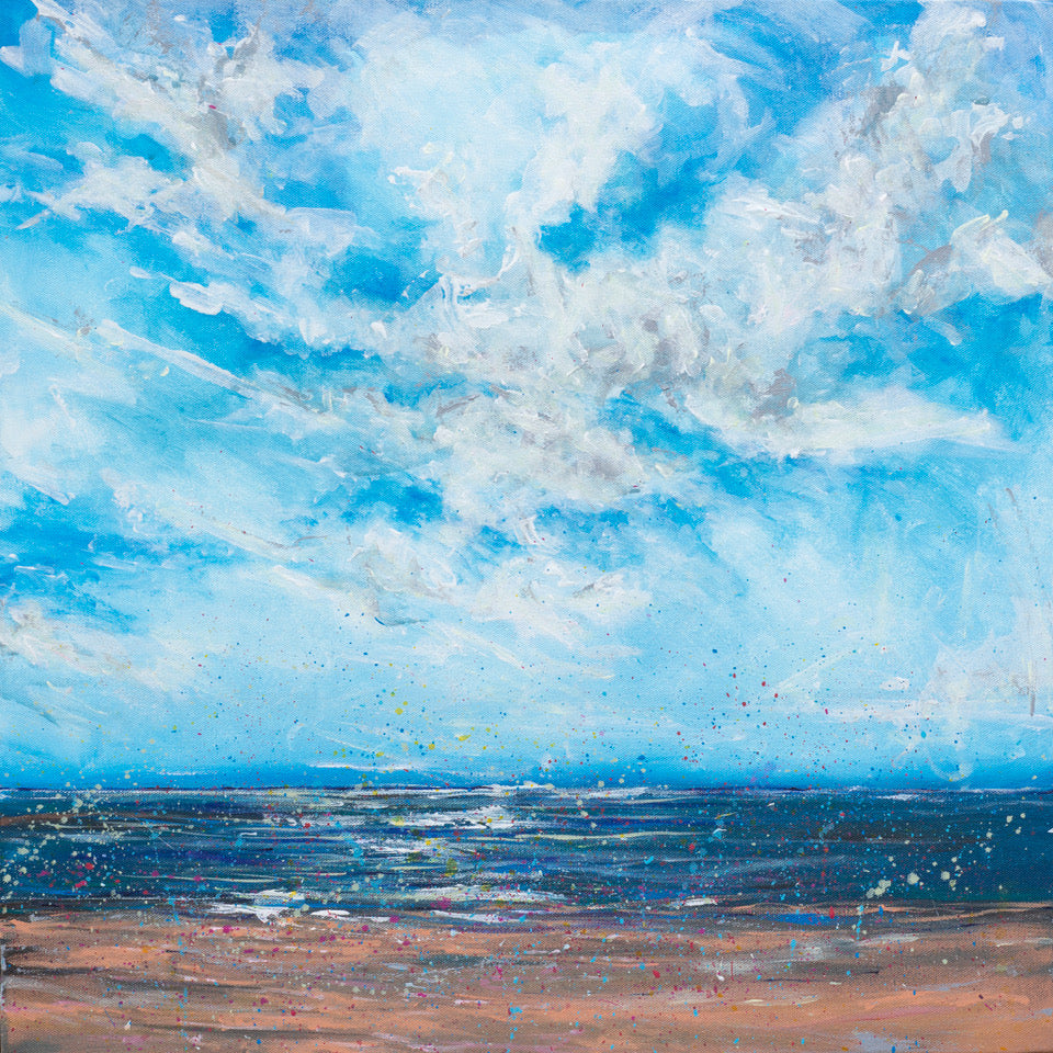 Greetings card - Sea spray