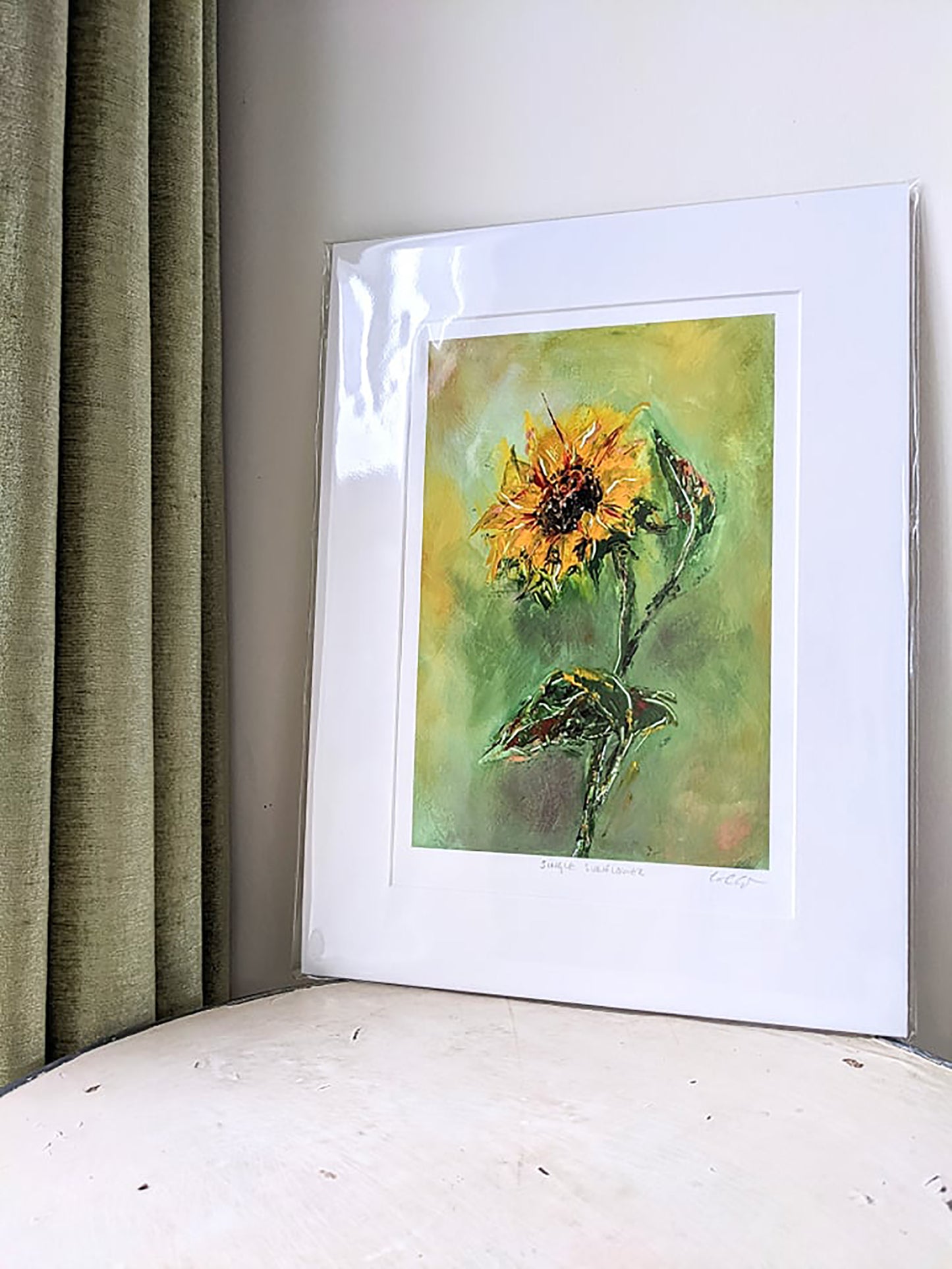 Print - Single sunflower