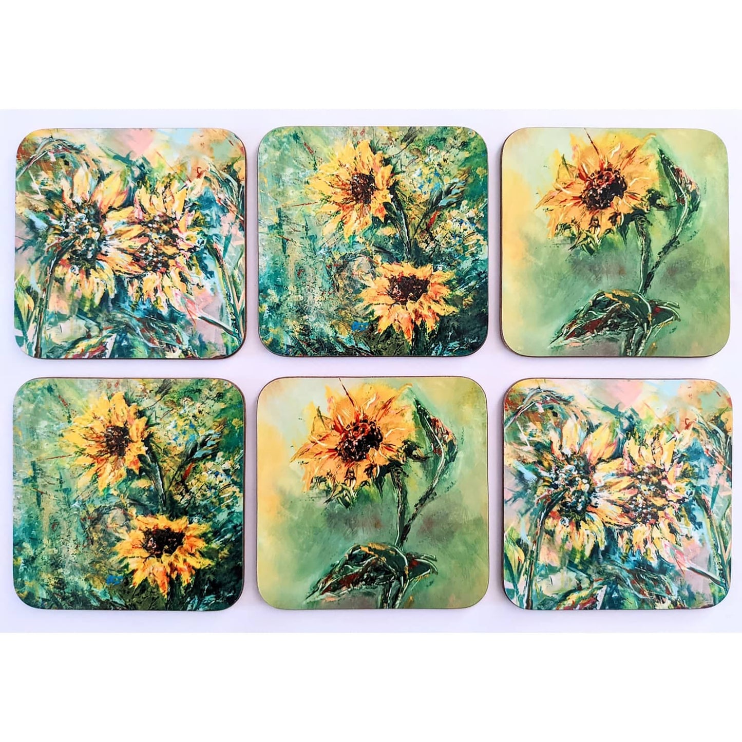 Coaster - Single sunflower